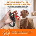 GPS Dog Wireless Fence Coverage Range 49-6561 Feet IP67 Waterproof Adjustable Training Modes GPS Positioning Outdoor Use Only