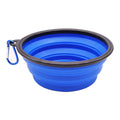 TPE dog bowl cat bowl wear-resistant and durable pet folding bowl travel outdoor drinking water feeding portable pet bowl