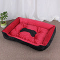Soft Square Large Dog Sofa Elastic Dog House Cushion Winter Warm Medium Dog Bed Washable Cat Kennel House Accessories