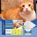 Cat Calming Pheromone Diffuser Kit Effectively Relieve Anxiety Help Pets Relaxing Long-Lasting Sedative Pet Cat Calming Solution
