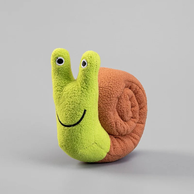 Pet Snail Shaped Foraging Mat Fun Sniffing Toy Food Hide Design Odor Control Puzzle Training Toy For Dog Cat