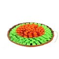 Interactive Dog Snuffle Mat - Washable Pet Sniffing Pad for Stress Relief - Slow Feeding Mat for Training & Foraging Skills