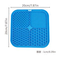 Pet Supplies Dog Silicone Distracted Licking Food Pad Cat Slow Food Bowl Sucker Placemat Pet Anti-slip Anti-choking Eating Gear