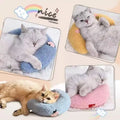 U Shape Pet Plush Pillow Soft Sleep Companion Cushion Calming Toy Universal For Dog Cat Warm Comfortable Pet Sleeping Supplies