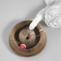 Foldable Cat Scratcher with Bell & Catnip Magic Organ Cat Scratching Board Accordion Toy Cats Grinding Claw Scratching Post Toys