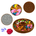 Snuffle Mat Dog Stress Relief Toys Cat Puzzle Pet Toys Feeding Sniff Mat Slow Eating Feeder