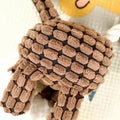 Soft Plush Dog Squeaky Toy Bite Resistant Molar Chew Doll Interactive Sound Pet Toy Puppy Anxiety Relief Boredom Relief Companio