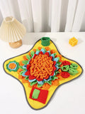 Good  quality Pet Snuffle Mat for Dogs,Interactive Feed Puzzle for Boredom Comfort and softness