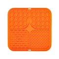 Pet Lick Silicone Mat Slow Feeder Dog Food Plate Bathing Distraction Sucker Training Feeder Supplies for Dogs