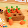 Dog Puppy Snuffle Mat Funny Enrichment Interactive Pet Carrot Puzzle Toy Dog Activity Mat for Boredom Relief Foraging Training