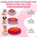 Washable Felt Pet Sniffing Pad Foldable Dog Slow Feeding Mat Toy Dog Training Snuff mat