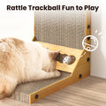 ROJECO Cat Scratcher L-Shaped Cat Scratching Board For Cats Toys Claw Grinding Scraper Mat Cat Furniture Protector Accesories