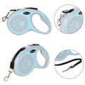 Retractable Dog Leash 3M/5M Pet Walking Lead One-Button Lock Non-Slip Handle for Small Dogs Cats Training Hiking Puppy Supplies