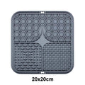 Pet Lick Silicone Mat Dogs Pet Slow Food Plate for Dog Bathing Distraction Silicone Dog Sucker Food Training Dog Feeder Supplies