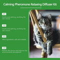 Cat Pheromone Calming Diffuser Anti Anxiety Stress Soothing Relaxing Gentle Ingredients Pets Pheromone Calming Diffuser 45ml ﻿