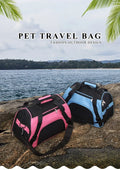 Cat Bags Portable Dog Carrier Bag Mesh Breathable Foldable Cats Carrier Bag Travel Breathable Transport Handbag