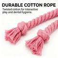 Squeaky Octopus Dog Toy Cotton Rope Interactive Chew Toy Boredom Relief Self Play Pet Toy for Small Puppy Dogs Wholesale