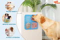 Pet Lick Silicone Mat Slow Feeder Dog Food Plate Bathing Distraction Sucker Training Feeder Supplies for Dogs