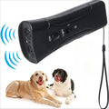 Pet Dog Barking Repeller Training Device LED Ultrasonic Anti Bark Stop Trainer No Battery