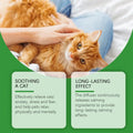 Cat Pheromone Calming Diffuser Anti Anxiety Stress Soothing Relaxing Gentle Ingredients Pets Pheromone Calming Diffuser 45ml ﻿