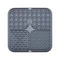 Silicone Pet Licking Mat With Strong Suction Cups Dog Slow Feeder Bowl Anti Choking Slow Food Pad For Dogs Cats Anxiety Relief