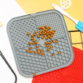 Pet Supplies Dog Silicone Distracted Licking Food Pad Cat Slow Food Bowl Sucker Placemat Pet Anti-slip Anti-choking Eating Gear