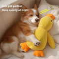 Hot pet Plush Toy Dog Calming Duck Stuffed Duck Toys Chew Toy Durable Squeaky for Puppy Pet Teeth Cleaning Chew Toy Pet Supplie
