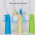 Dog Toothbrush Set Pet Toothbrush 3PCS Dog Teeth Cleaning Finger Dogs Toothbrushes Suit Oral Care Cat Tooth Brush Pet Supplies