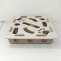 Pet Cat Puzzle Maze Holes Toys Felt Box With Bell Ball Kitten Playing Toys Interactive Funny Combination Set Cat Supplies
