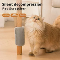 Cat Corner Self Groomer Massage Brush Pet Hair Removal Comb Cat Scratcher Grooming Cleaning Tool For Cats