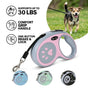 Retractable Dog Leash 3M/5M Pet Walking Lead One-Button Lock Non-Slip Handle for Small Dogs Cats Training Hiking Puppy Supplies