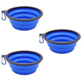 TPE dog bowl cat bowl wear-resistant and durable pet folding bowl travel outdoor drinking water feeding portable pet bowl