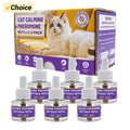3/6pcs Pet Calming Diffuser, 3 In1 Pet Pheromones, Pheromones For Pet Relief Stress Anxiety Reduce Aggression Barking, 48ml