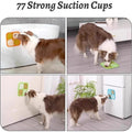 Pet Lick Silicone Mat Slow Feeder Dog Food Plate Bathing Distraction Sucker Training Feeder Supplies for Dogs