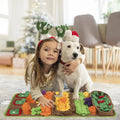 Garden Style Pet Dog Toy Sniffing Pad Anti Choking and Slow Eating Energy Consuming Interactive Pad Training Sniffing Pad  Model