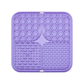 Pet Lick Silicone Mat Slow Feeder Dog Food Plate Bathing Distraction Sucker Training Feeder Supplies for Dogs