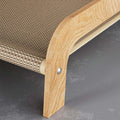 Cat Scratcher Cardboard Sofa Shape Indoor Cats Small Medium Large Elevated Cartoon Pet Furniture for Sleeping Resting Playing