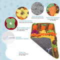 Garden Style Pet Dog Toy Sniffing Pad Anti Choking and Slow Eating Energy Consuming Interactive Pad Training Sniffing Pad  Model