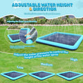 Super Sized Dog Water Play Mat And Children'S Swimming Pool -Foldable, Rubber Water Play Mat, Suitable For Outdoor Entertainment