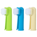 Dog Toothbrush Set Pet Toothbrush 3PCS Dog Teeth Cleaning Finger Dogs Toothbrushes Suit Oral Care Cat Tooth Brush Pet Supplies