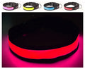 LED Glowing Dog Collar Adjustable Flashing USB Charging Luminous Collar Night Light Harness For Big Medium Small Dogs Pet Items