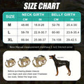 Dog Tactical Harness No Pull,Pet Dog Harness with 4 Dog Patches, Reflective Pet Harness Vest with Durable Soft Padded Handle