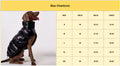 S-2XL Large Dog Winter Thick Down Coat High Collar Warm Windproof Adjustable Pet Clothes 2 Legged Padded Dog Jacket Vest