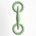 Dog Pull Ring Puppy Chewing Toy Indestructible Pet Pull Ring Toys Interactive Puppy Chew Toy For Boredom Relief Teeth Cleaning
