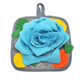Pet Snuffle Mat For Dogs Rabbit Pet Feeding Foraging Trainingpad Bunny Blanket Toys Puzzle Dogs Toy Dispenser Rabbits