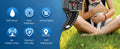 GPS Dog Wireless Fence Coverage Range 49-6561 Feet IP67 Waterproof Adjustable Training Modes GPS Positioning Outdoor Use Only