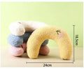 U Shape Pet Plush Pillow Soft Sleep Companion Cushion Calming Toy Universal For Dog Cat Warm Comfortable Pet Sleeping Supplies