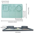 Pet Licking Mat with Suction Cup Slow Feeder Food-Grade Silicone Dog Treat Mat for Anxiety Relief Slow Eating Choking Prevention