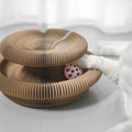 Foldable Cat Scratcher with Bell & Catnip Magic Organ Cat Scratching Board Accordion Toy Cats Grinding Claw Scratching Post Toys