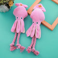Squeaky Octopus Dog Toy Cotton Rope Interactive Chew Toy Boredom Relief Self Play Pet Toy for Small Puppy Dogs Wholesale